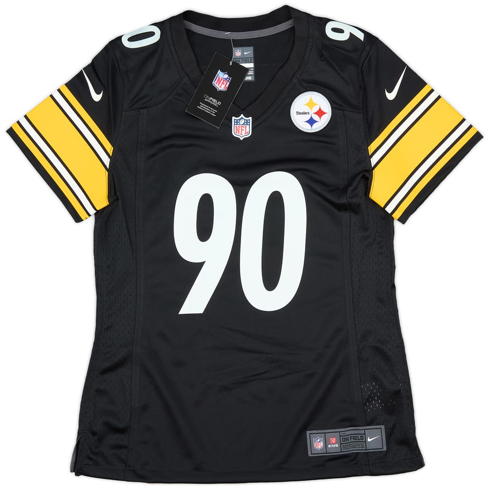 2018-23 Pittsburgh Steelers Watt #90 Nike Game Home Jersey (Womens) S