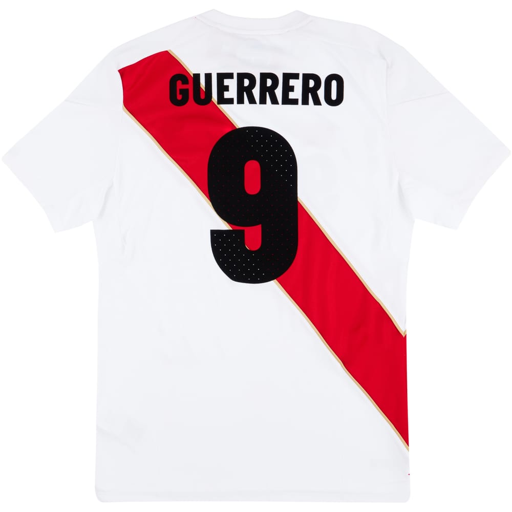 2018 Peru Home Shirt Guerrero #9 - NEW
