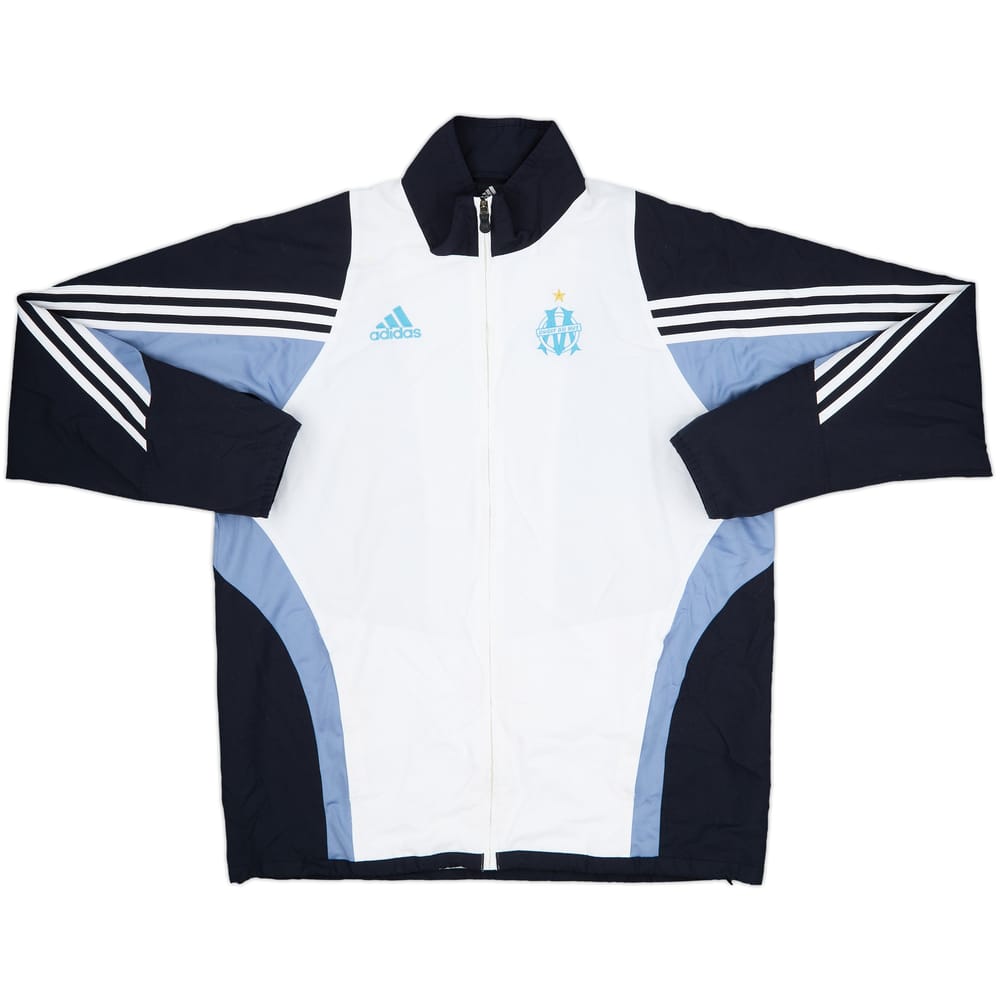 2003-04 Olympique Marseille adidas Track Jacket - 8/10 - (L)