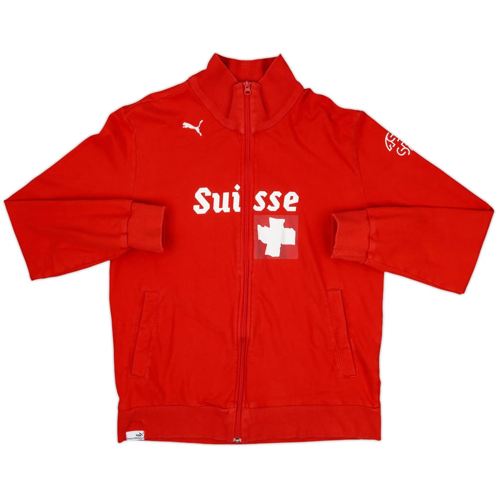 2010-12 Switzerland Puma Hooded Track Jacket - 8/10 - (M)