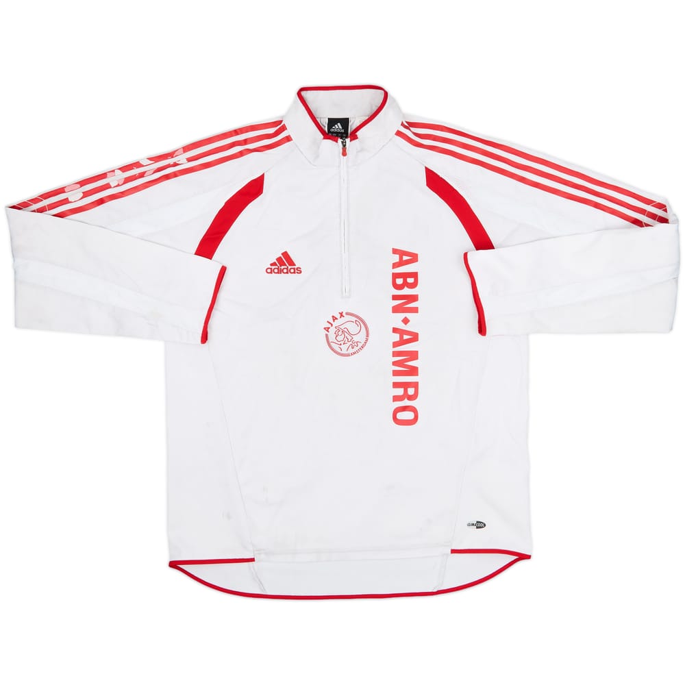 2005-06 Ajax adidas 1/4 Zip Drill Top - 4/10 - (M/L)