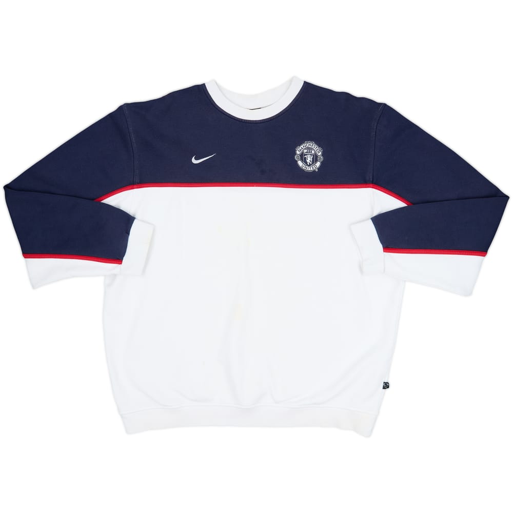 2003-04 Manchester United Nike Sweat Top - 6/10 - (XL)