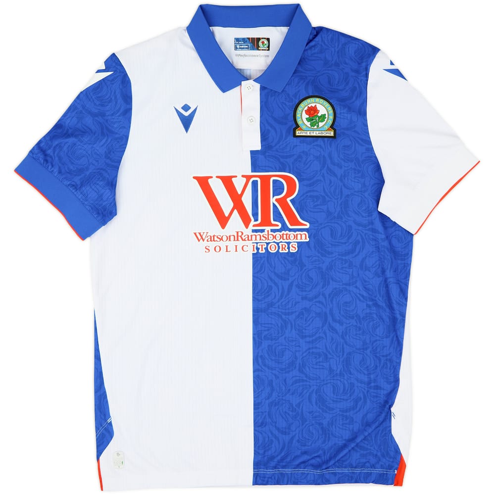 2024-25 Blackburn Rovers Home Shirt - 10/10 - (L)