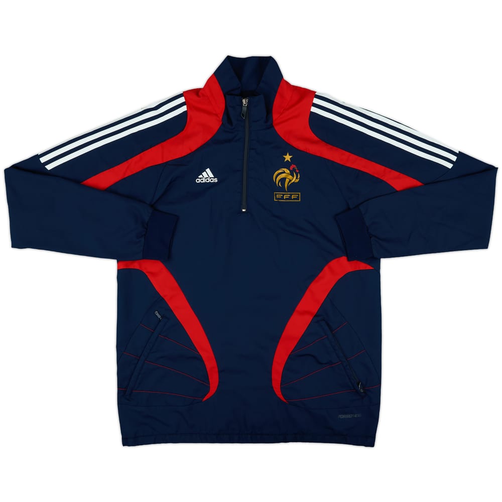 2007-08 France Player Issue Formotion 1/4 Zip Drill Top - 8/10 - (S)
