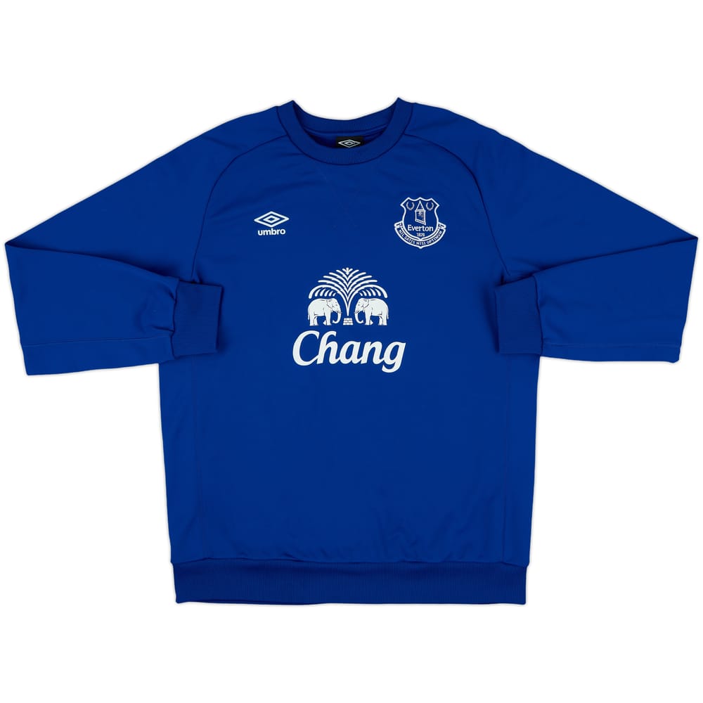 2015-16 Everton Umbro Sweat Top - 9/10 - (XXL)