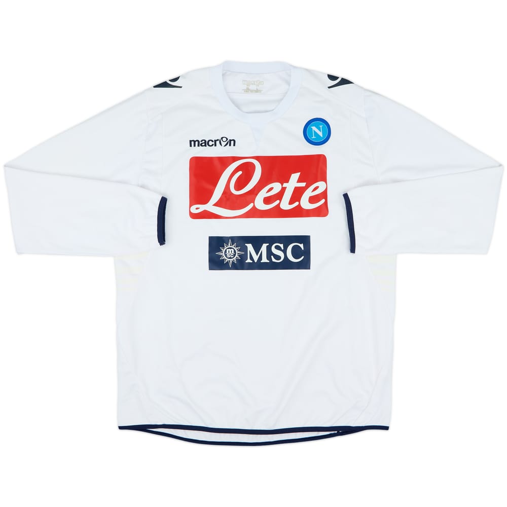2013-14 Napoli Macron Sweat Top - 7/10 - (XL)