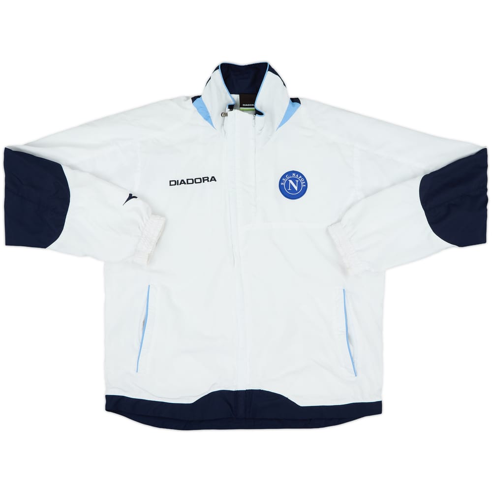 2006-07 Napoli Diadora Track Jacket - 8/10 - (M)