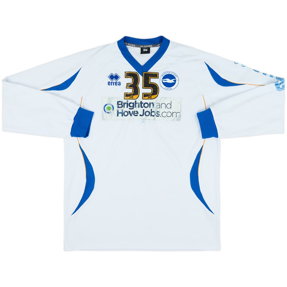 2011-12 Brighton Errea Player Issue Drill Top #35 - 3/10 - (L)