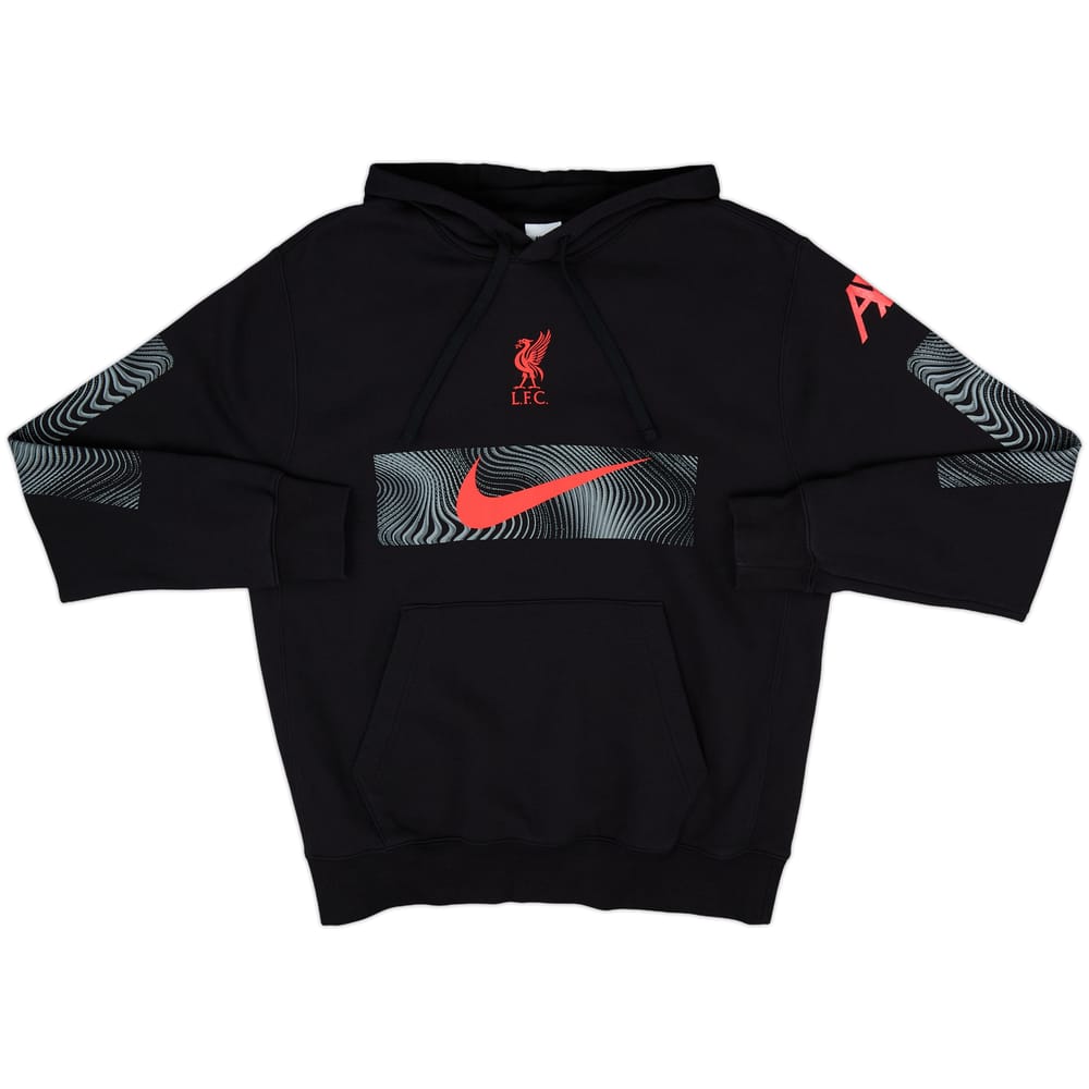 2022-23 Liverpool Nike Hooded Sweat Top - 9/10 - (M)