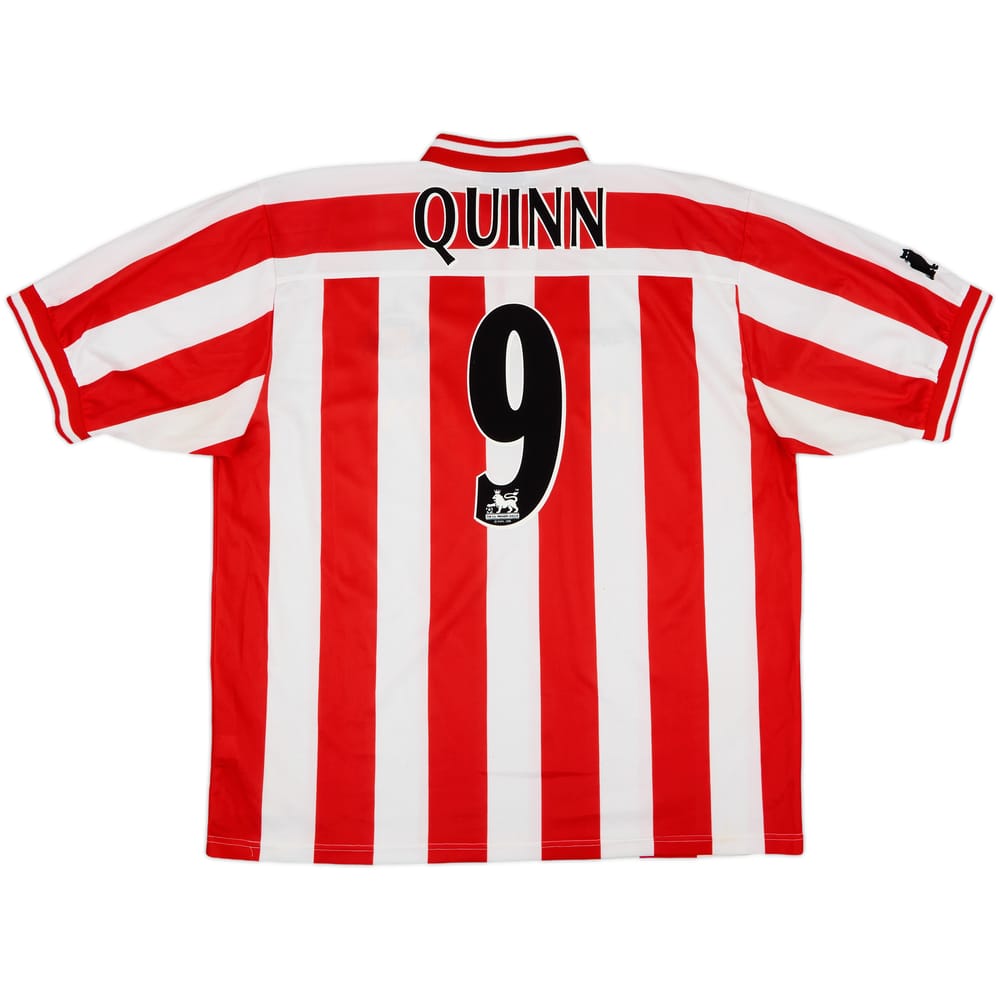 1999-00 Sunderland Home Shirt Quinn #9 - 6/10 - (XXL)