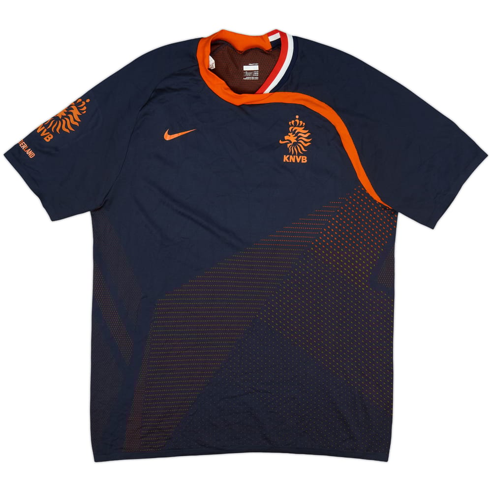 2008-09 Netherlands Player Issue Nike Training Shirt - 9/10 - (XL)