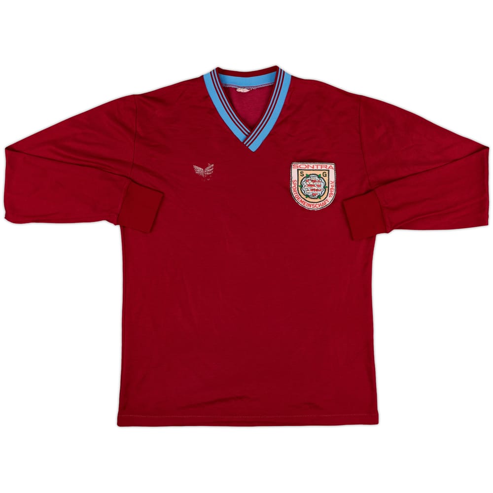 1980s Erima Template L/S Shirt (Sontra Sportgemeinschaft) #6 - 5/10 - (M)