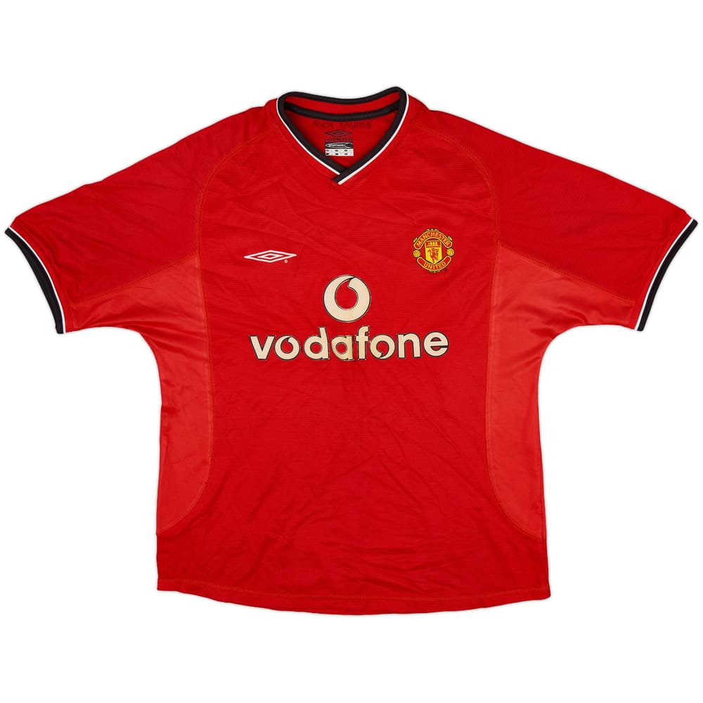 2000-02 Manchester United Home Shirt - 5/10 - (M)