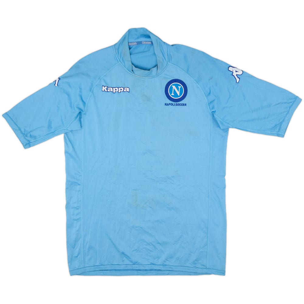 2004-05 Napoli Kappa Home Shirt - 4/10 - (XXL)