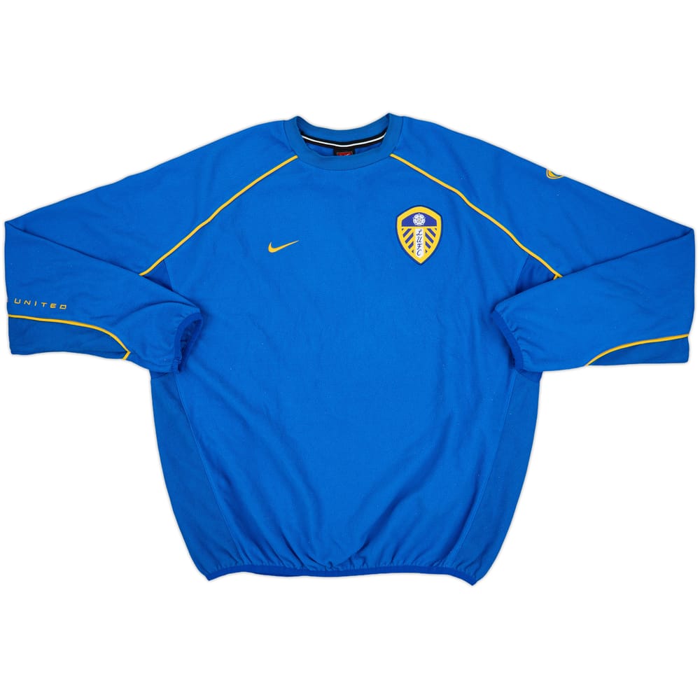 2001-02 Leeds Nike Fleece Top - 8/10 - (XL)
