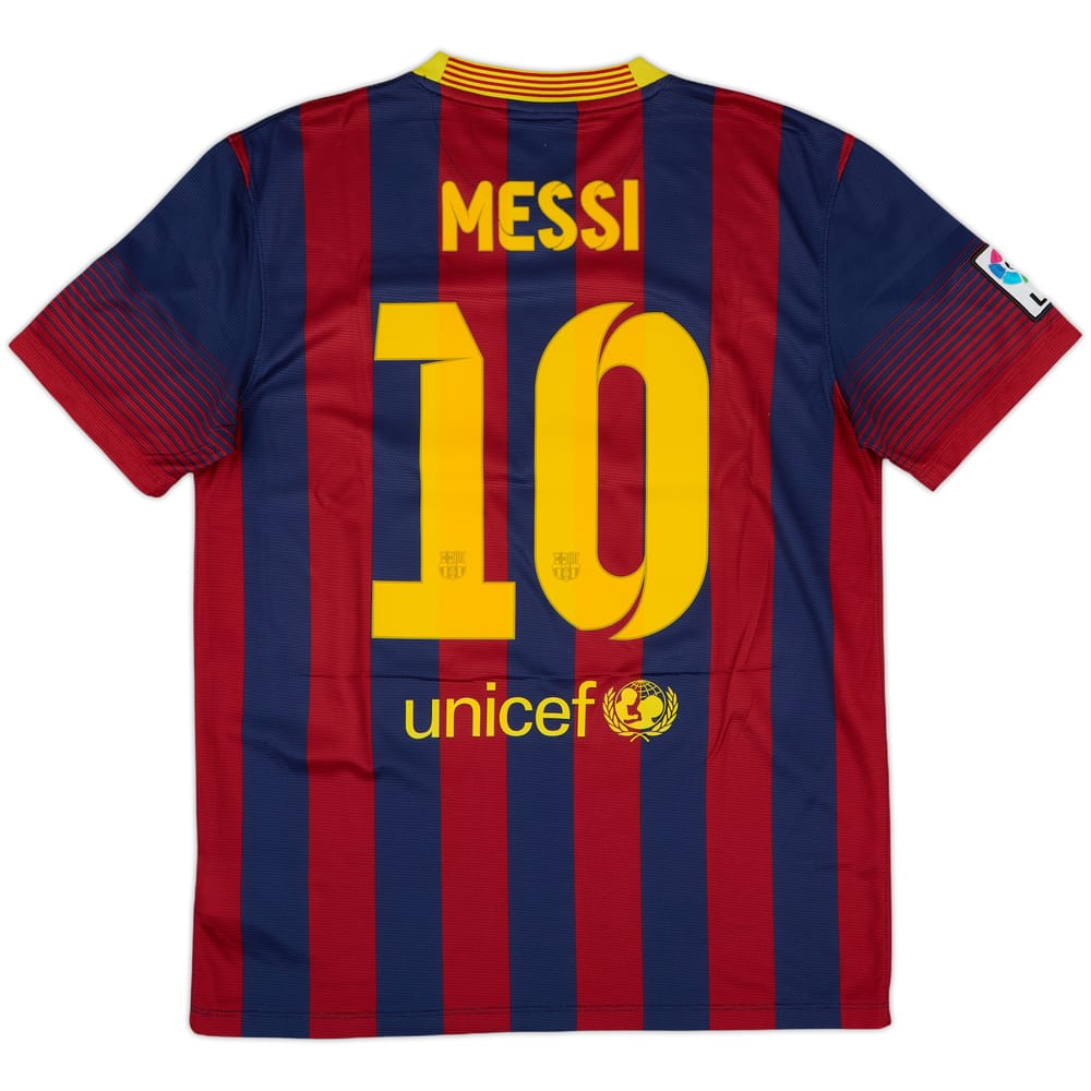2014-15 Barcelona Home Shirt Messi #10 - 8/10 - (M)