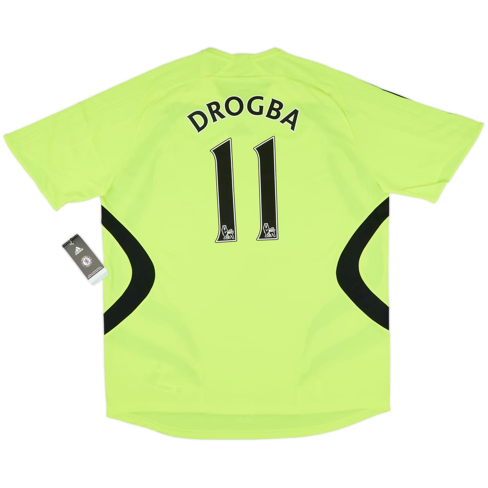 2007-08 Chelsea Away Shirt Drogba #11 (XL)