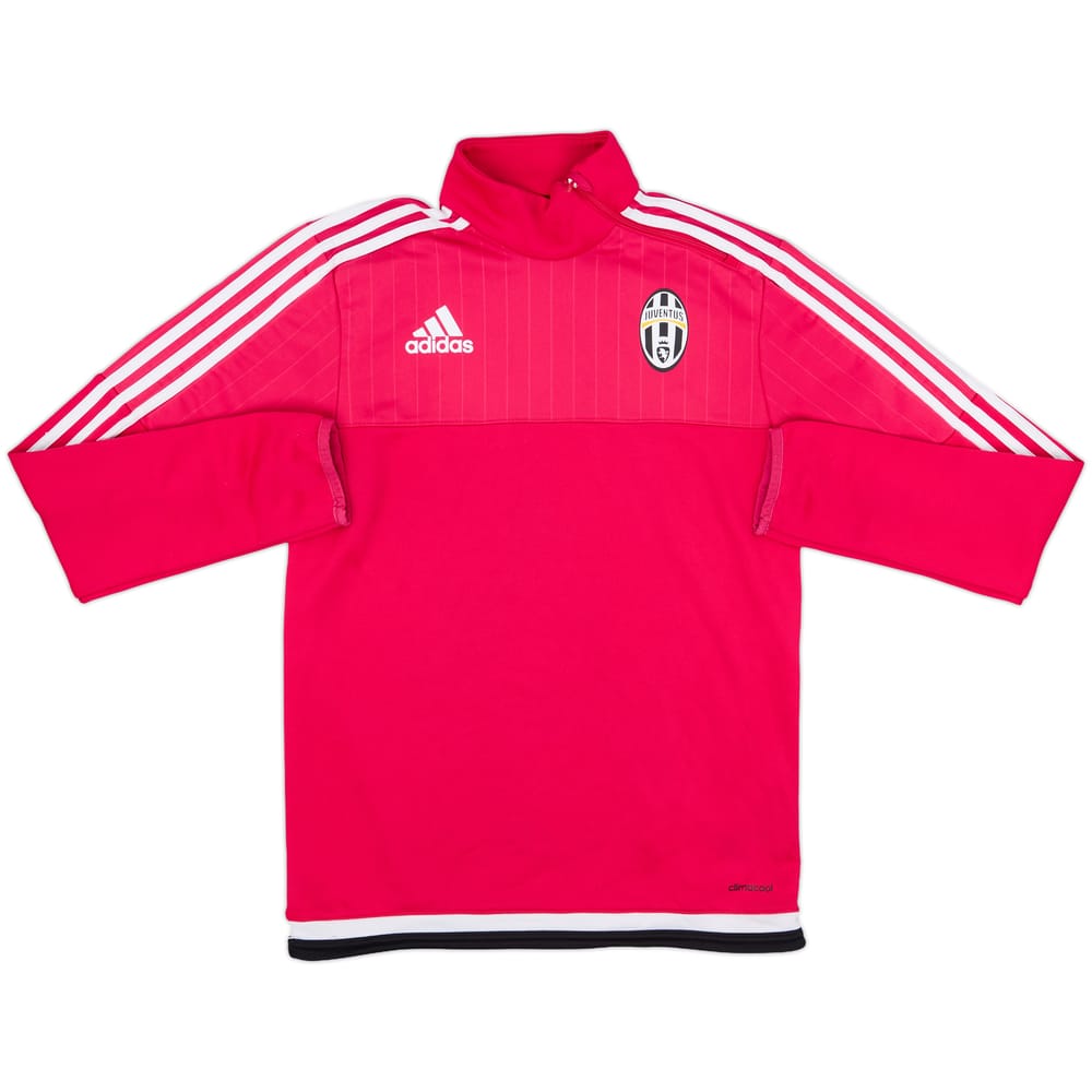 2015-16 Juventus adidas 1/4 Zip Training Top - 8/10 - (XS)