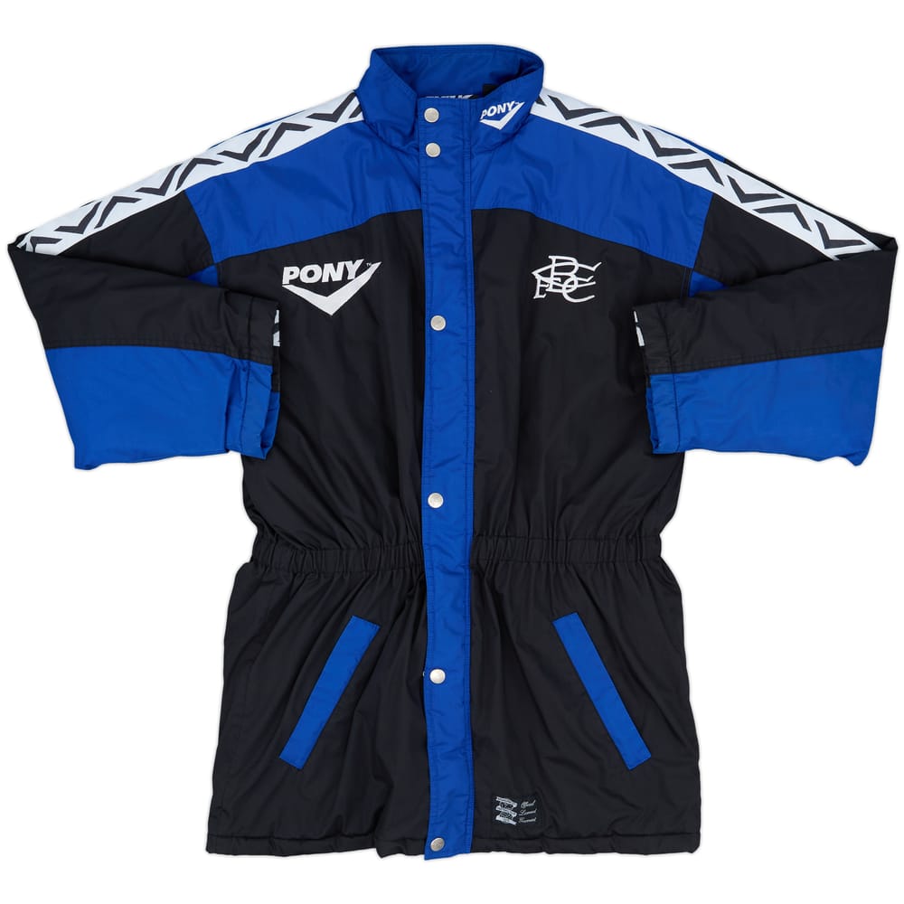 1995-96 Birmingham Pony Padded Bench Coat - 8/10 - (M)