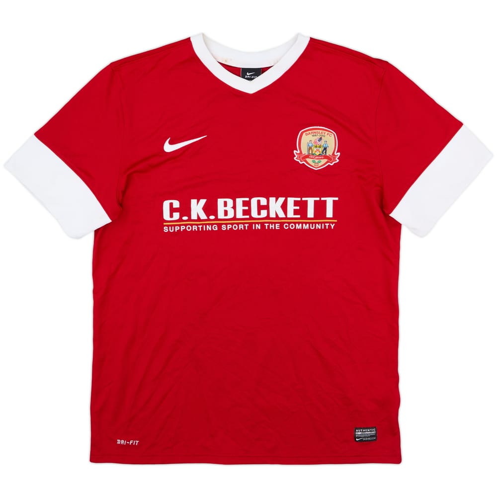 2012-13 Barnsley Home Shirt - 6/10 - (L)