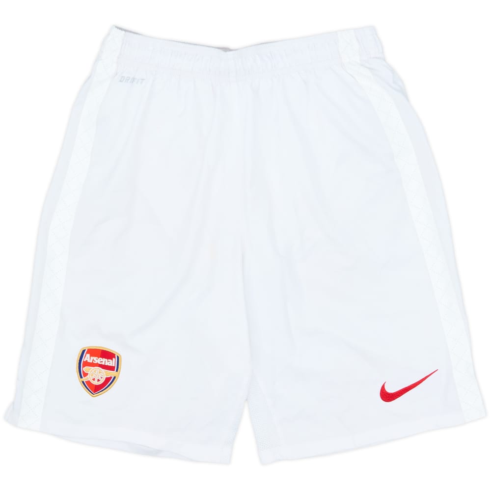 2012-13 Arsenal Home Shorts - 4/10 - (S)