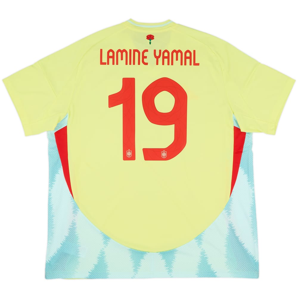 2024-25 Spain Away Shirt Lamine Yamal #19 (XXL)