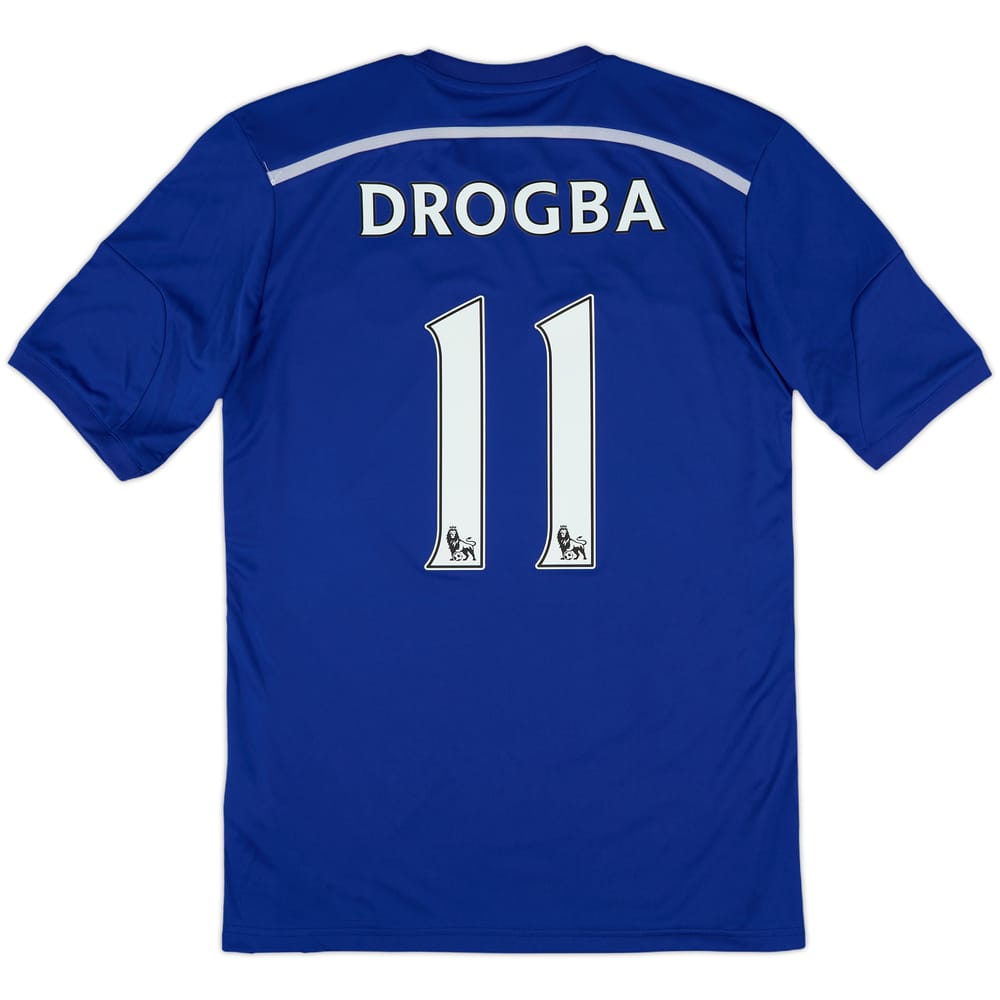 2014-15 Chelsea Home Shirt Drogba #11 (M)
