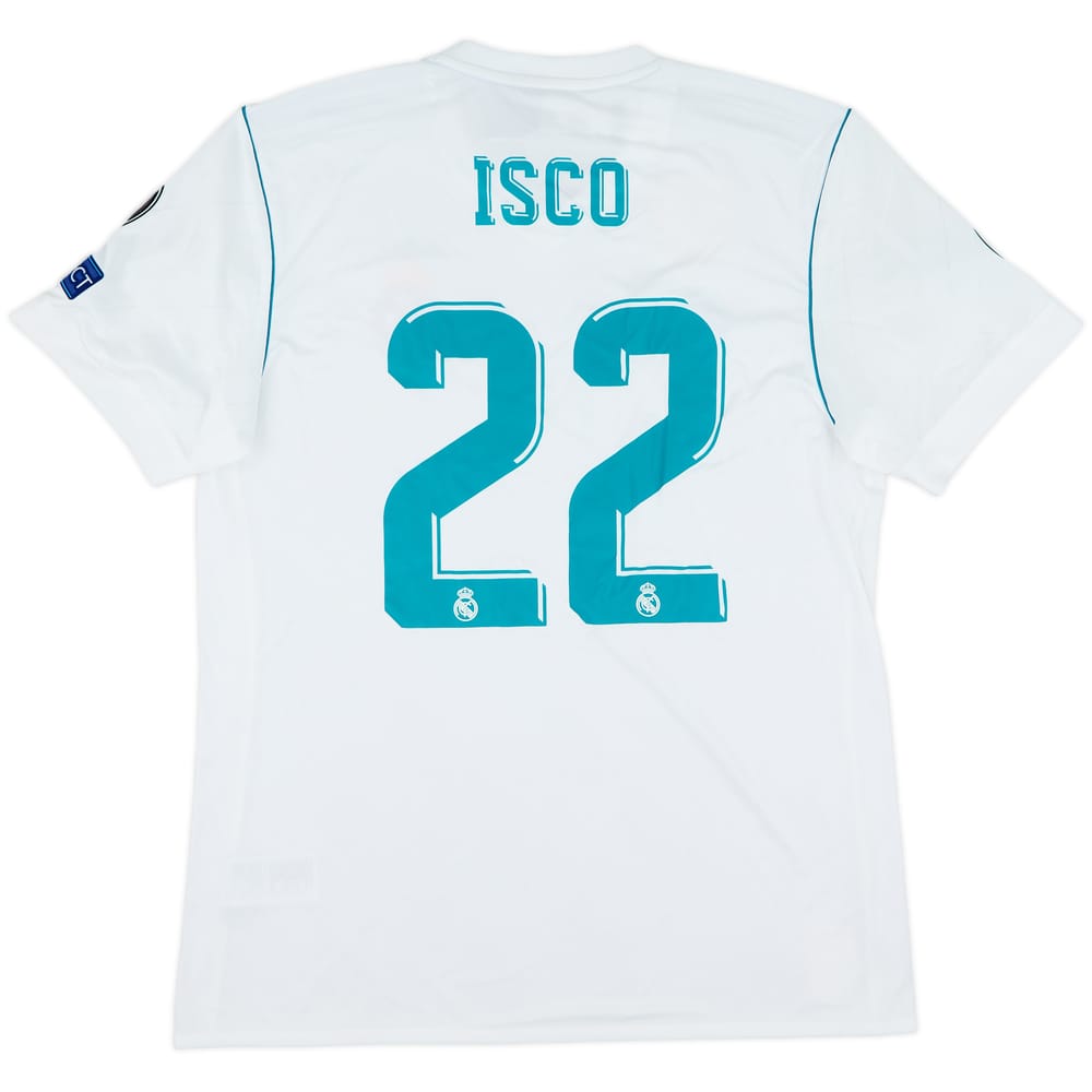 2017-18 Real Madrid Home Shirt Isco #22 (L)