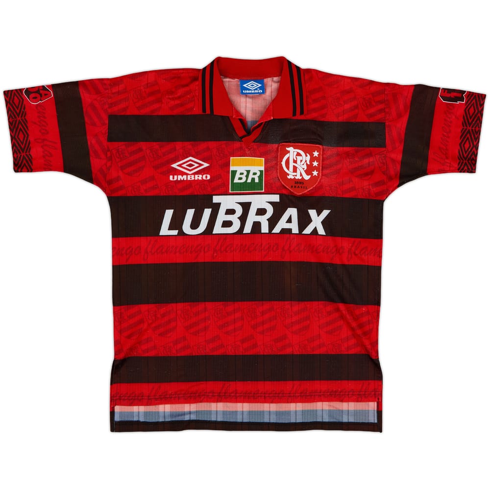 1995-96 Flamengo Centenary Home Shirt - 8/10 - (L)