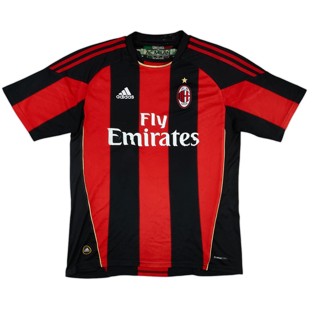 2010-11 AC Milan Home Shirt - 5/10 - (M)