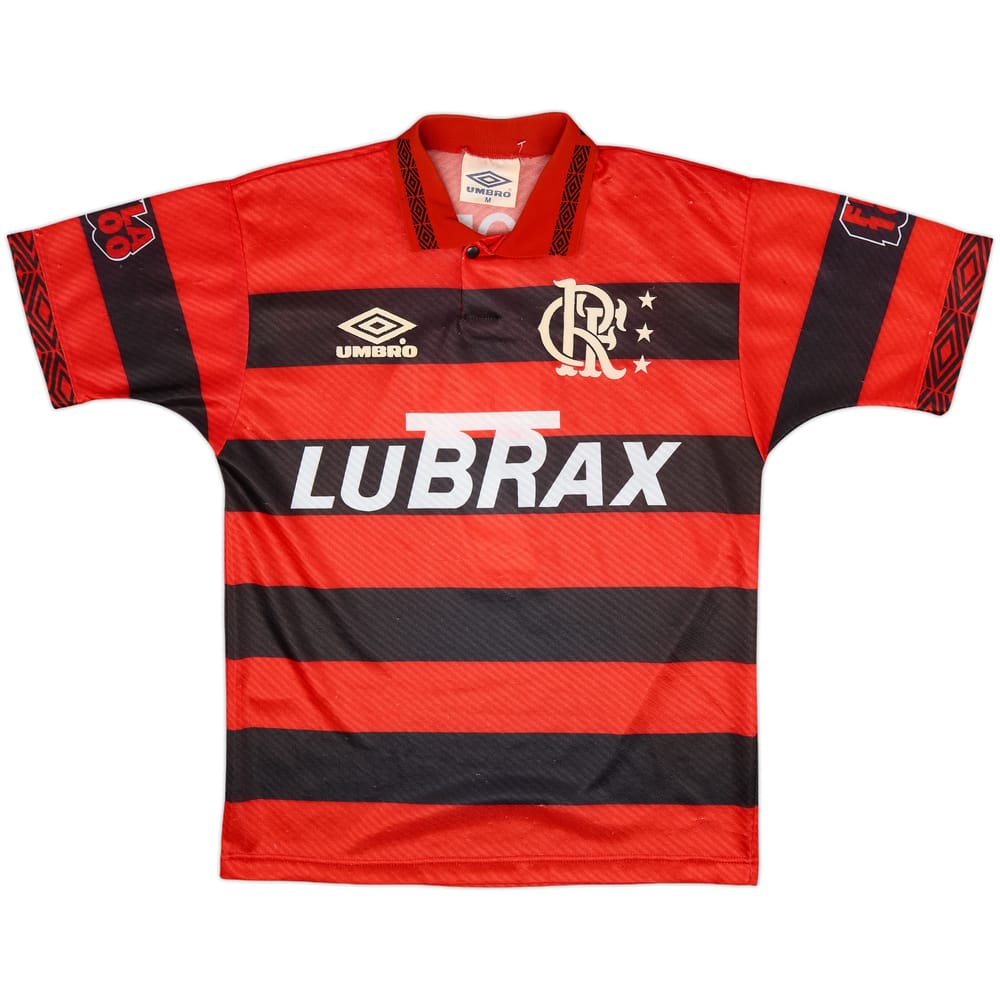 1994-95 Flamengo Centenary Home Shirt #7 - 8/10 - (M)