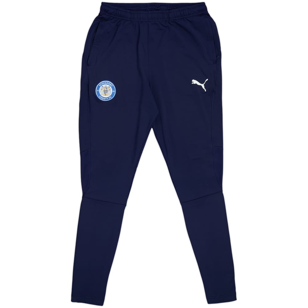 2018-19 Stockport County Puma Track Pants/Bottoms - 9/10 - (S)