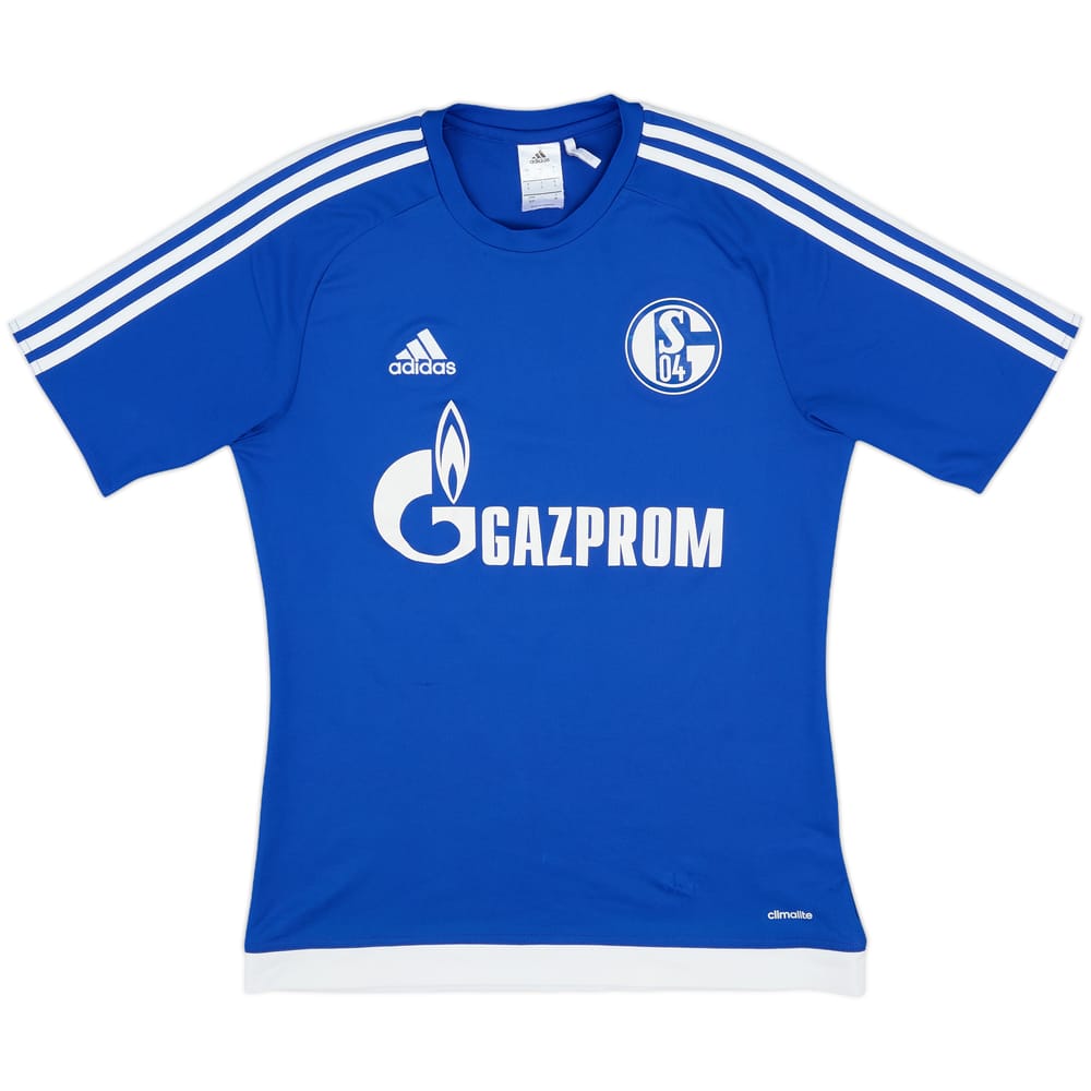2017-18 Schalke adidas Training Shirt - 6/10 - (S)