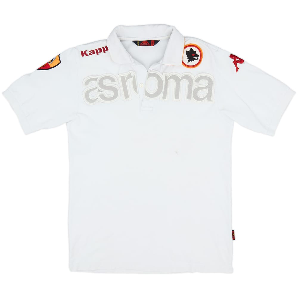 2003-04 Roma Kappa Polo Shirt - 7/10 - (S)