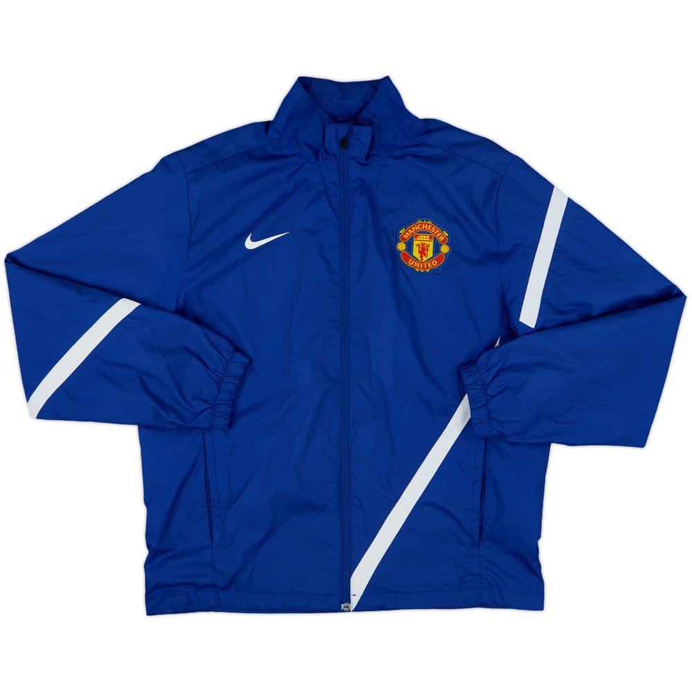 2011-12 Mancheste United Nike Track Jacket - 8/10 - (L)
