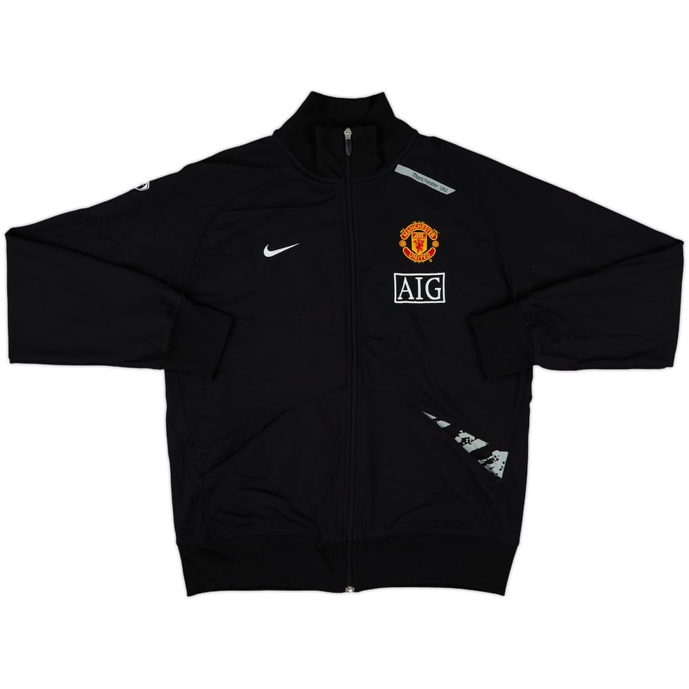 2007-08 Manchester United Nike Track Jacket - 8/10 - (L)