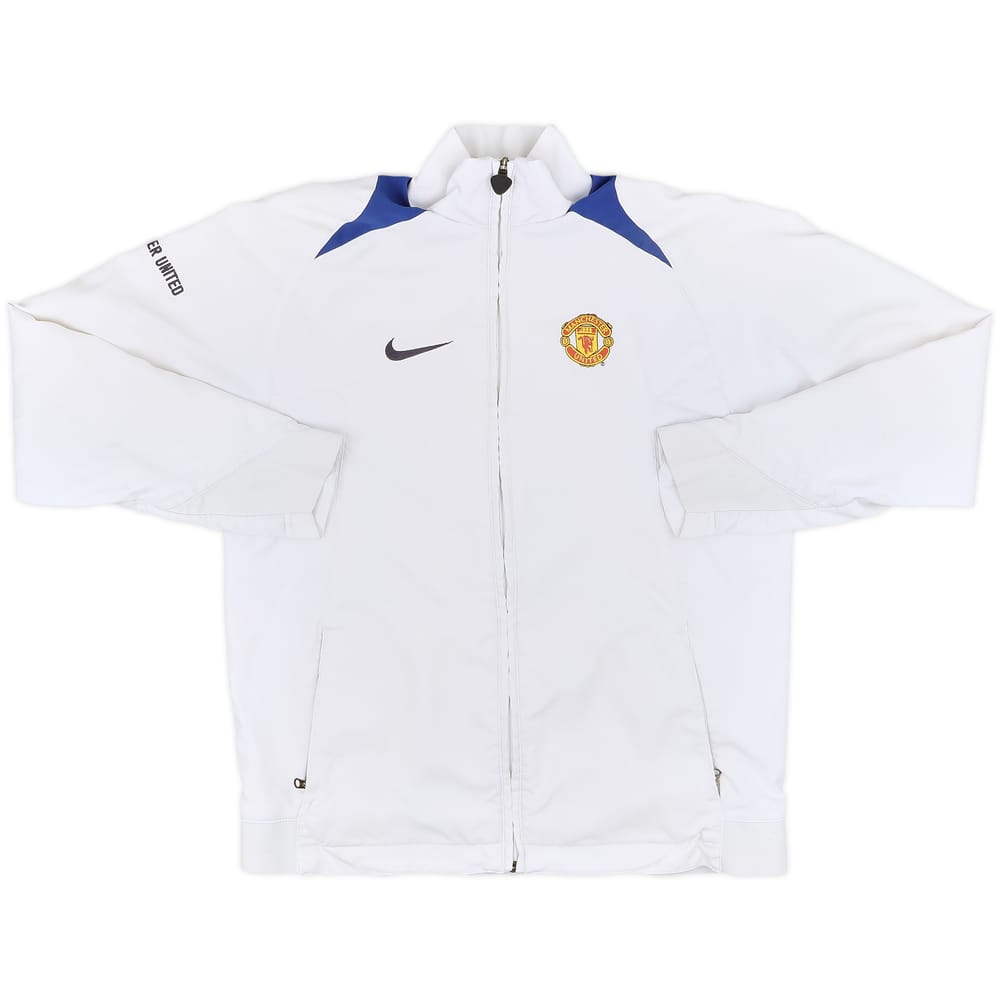 2005-06 Manchester United Nike Track Jacket - 6/10 - (L.Boys)