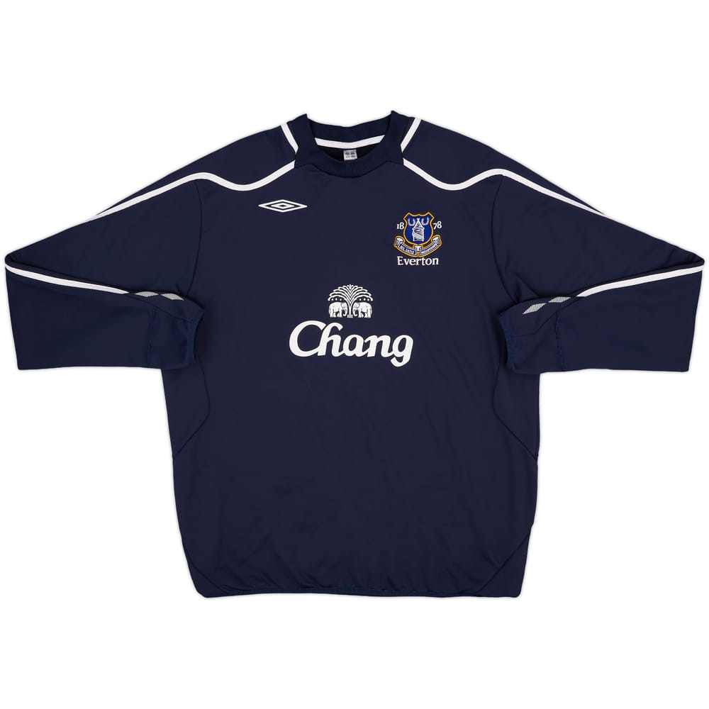 2007-08 Everton Umbro Sweat Top - 8/10 - (XXL)