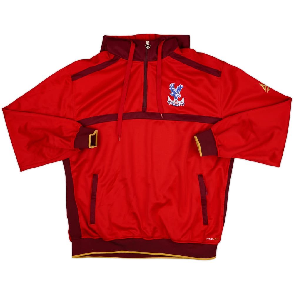 2012-14 Crystal Palace Avec 1/4 Zip Hooded Track Jacket - 10/10 - (XXL)