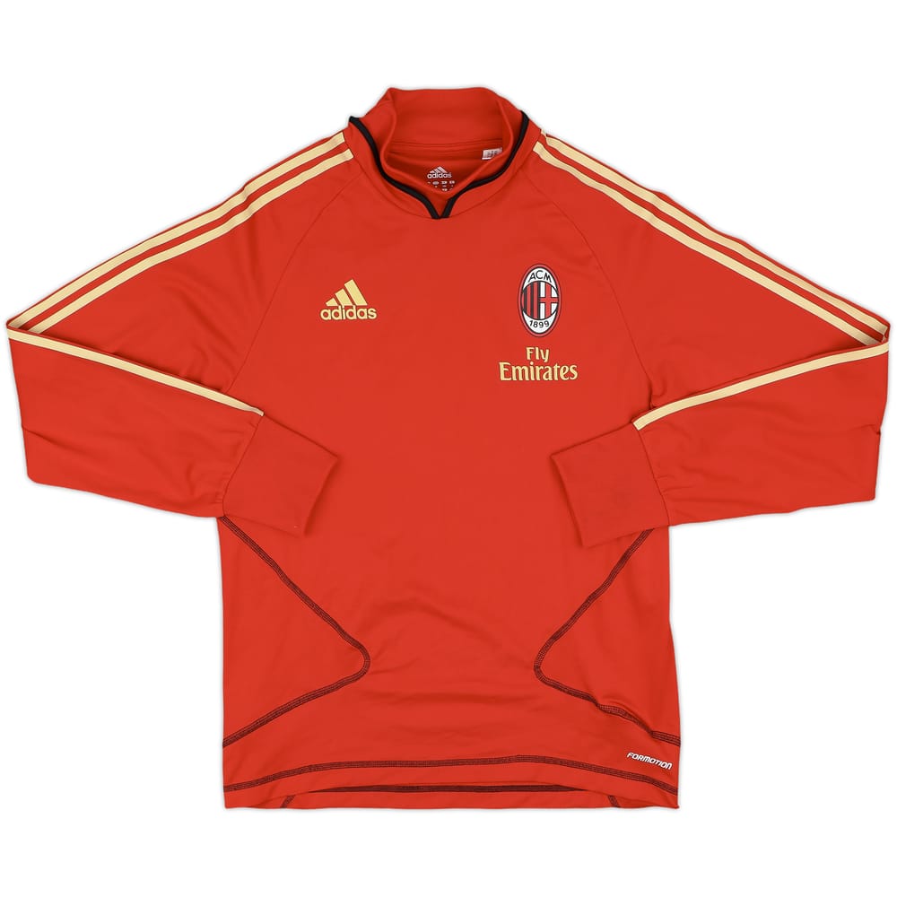 2010-11 AC Milan adidas Formotion Drill Top - 8/10 - (M/L)