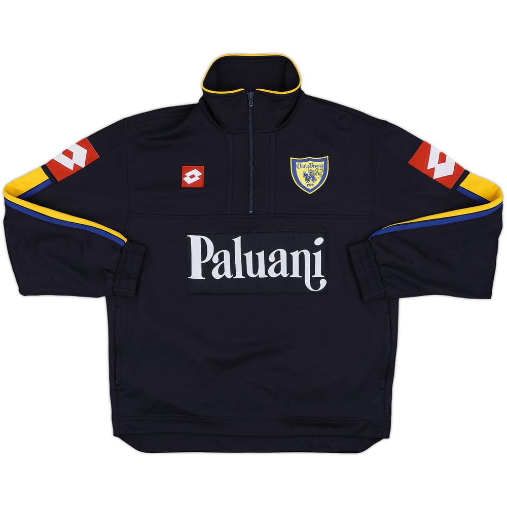 2005-06 Chievo Verona Lotto 1/4 Zip Training Top - 6/10 - (L)