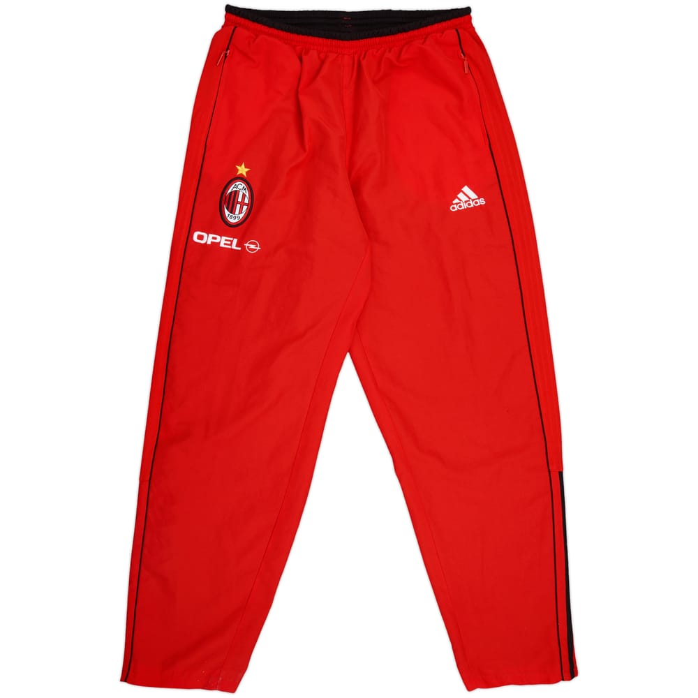 2000-01 AC Milan adidas Track Pants/Bottoms - 9/10 - (XL)