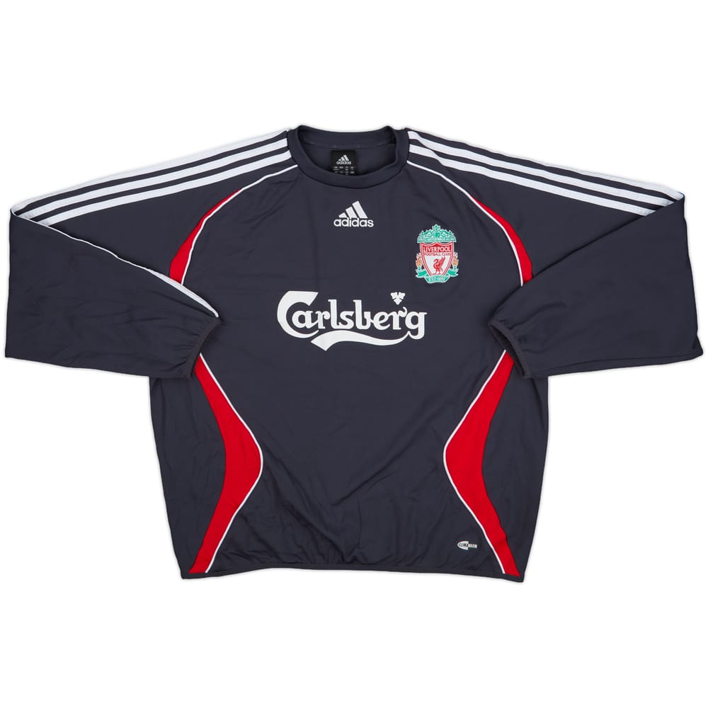 2006-07 Liverpool adidas Sweat Top - 10/10 - (L)