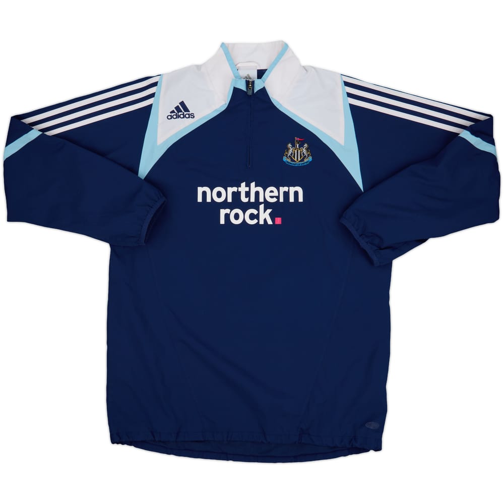 2007-08 Newcastle adidas 1/4 Zip Track Jacket - 10/10 - (M)