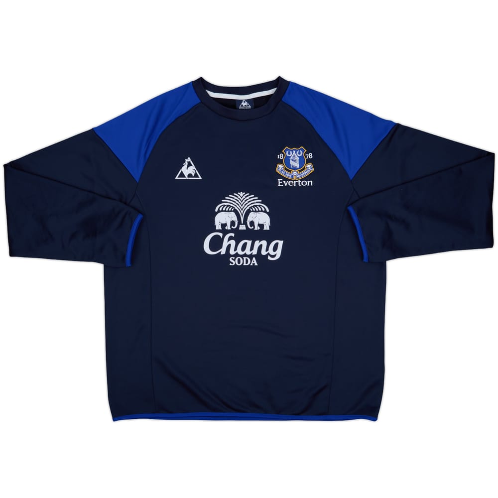 2011-12 Everton Le Coq Sportif Sweat Top - 9/10 - (XL)