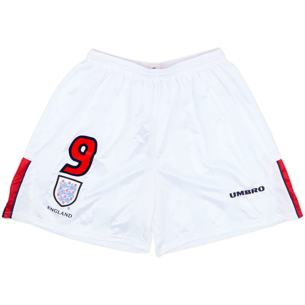 1998-00 England Player Issue Home Shorts #9 - 9/10 - (XXL)