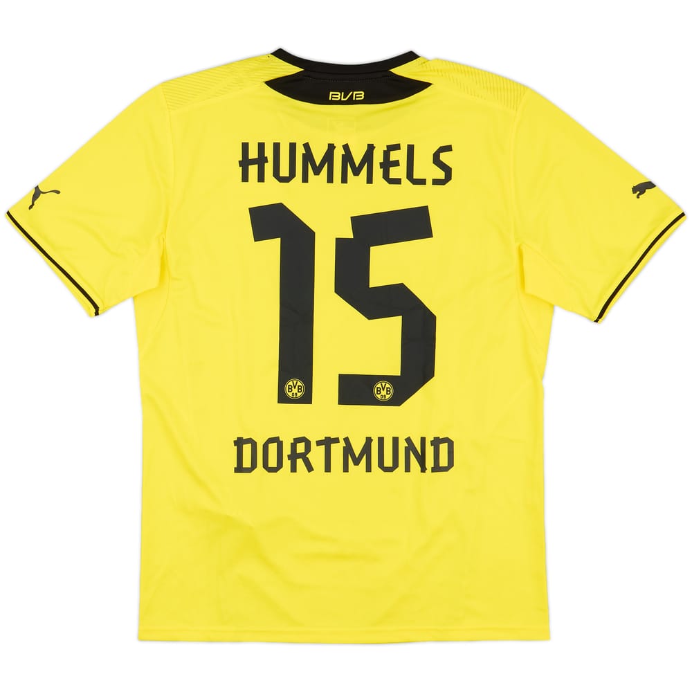 2013-14 Borussia Dortmund Home Shirt Hummels #15 - 9/10 - (L)