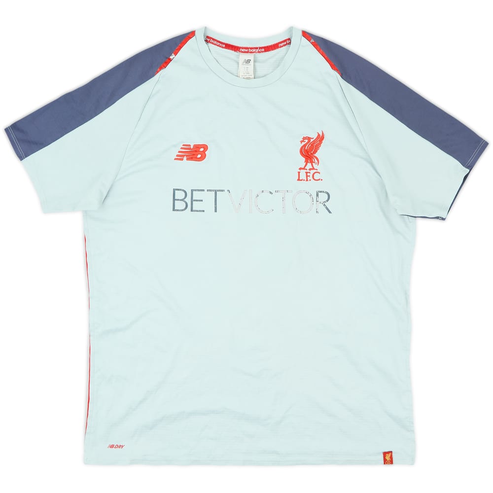 2018-19 Liverpool New Balance Training Shirt - 4/10 - (L)