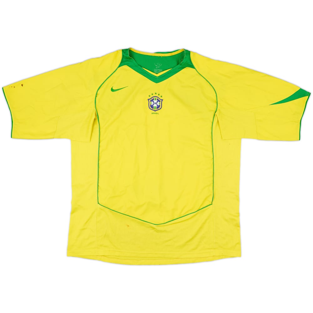 2004-06 Brazil Home Shirt - 5/10 - (XXL)