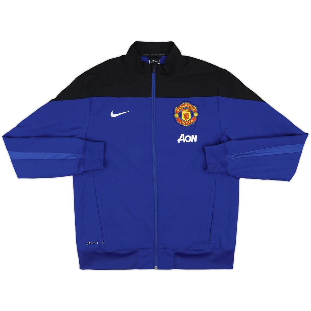 2013-14 Manchester United Nike Track Jacket - 10/10 - (M)